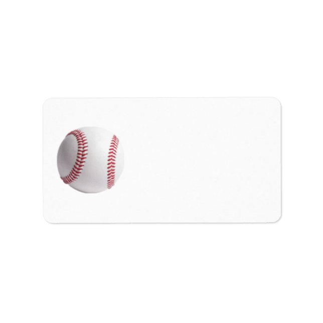 Etiqueta Béisbol (Frente)