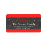 Etiqueta Believe stars holiday label<br><div class="desc">Add a special detail to your holiday letters! After all the work and stress, tell them you have a new address! There is no better ( and easier!) way to spread the news than adding this label to your Christmas post. There are many different labels available, so pick the design...</div>