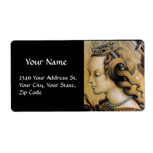 Etiqueta BELLEZA NATURAL y perla negra JEWELRY