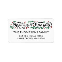 Berries, Feliz Navidad Feliz Año Nuevo