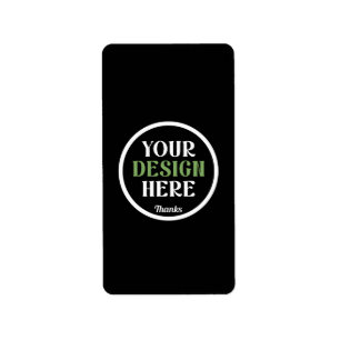 Etiqueta beso de hershey®, único, elegante y minimalista, p