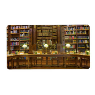 Etiqueta Biblioteca Histórica Antigua