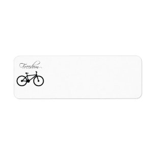 Etiqueta Bicicleta de la libertad