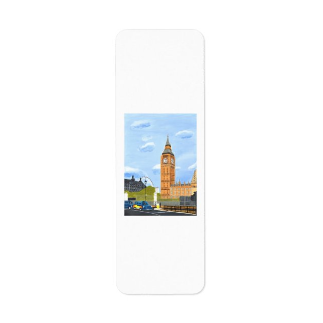 Etiqueta Big Ben (Frente)