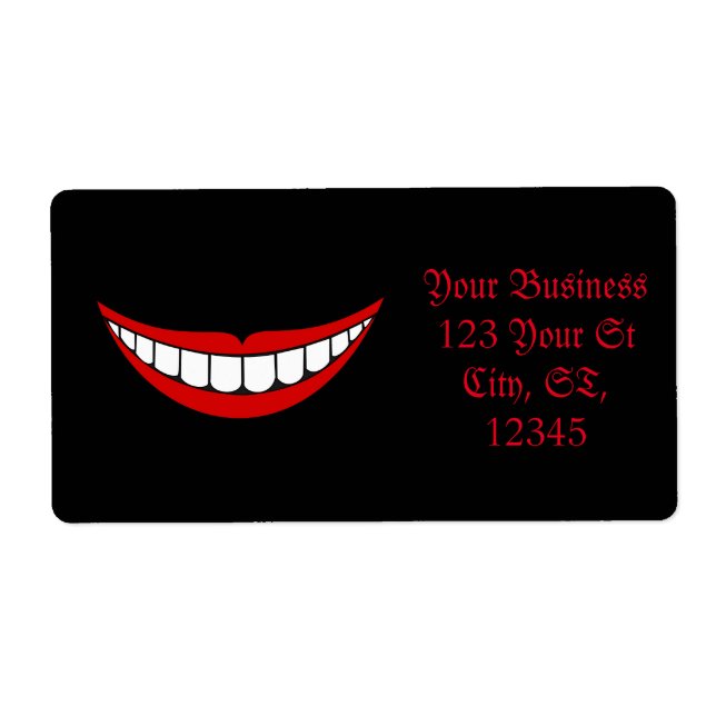 Etiqueta Big Smile Thunder_Cove (Frente)