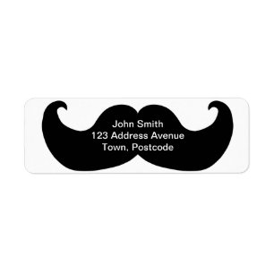 Etiqueta Bigote negro