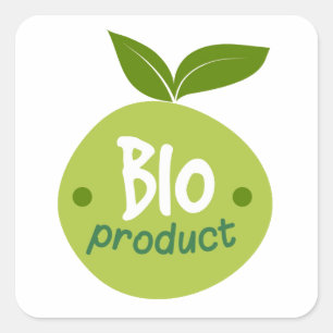 Etiqueta biodegradable del producto