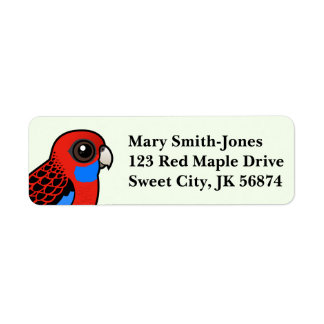 Etiqueta Birdorable Crimson Rosella