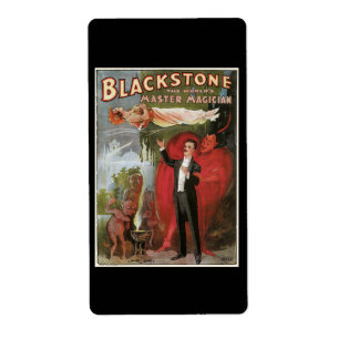 Etiqueta Blackstone, Magician principal del mundo, 1934