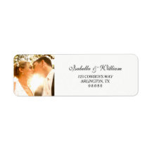 Blanco simple con tu Boda fotográfico