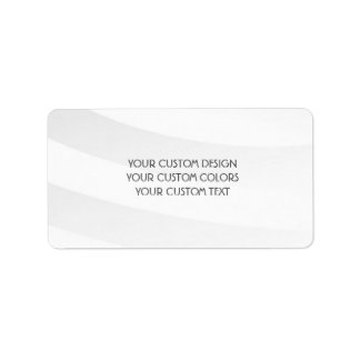 Etiqueta BLANK Su diseño personalizado -