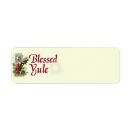Etiqueta Blessed Yule Labels