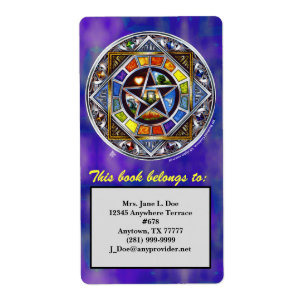 Etiqueta Blessing of Elements Identifier Label