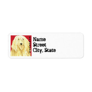 Etiqueta Bloque de color de Komondor