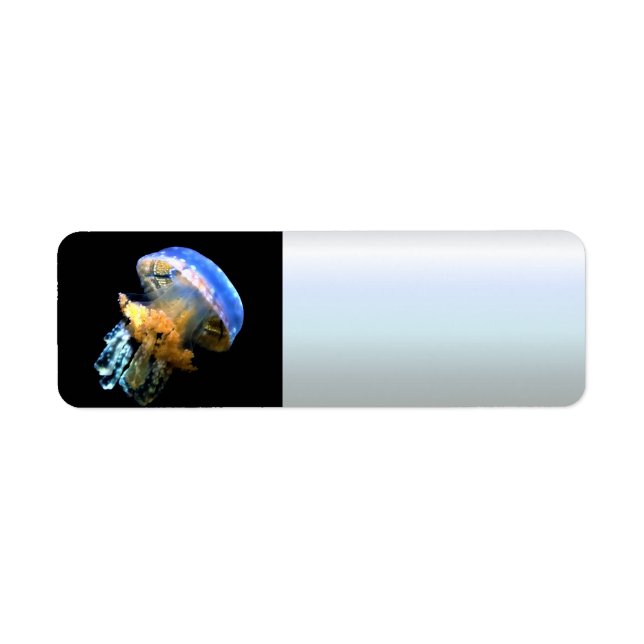 Etiqueta Blue Jellyfish (Frente)