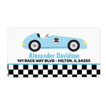 Blue Racecar Carreras Vintage Race Car Shipping