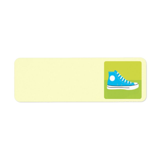 Etiqueta Blue Sneaker (Frente)