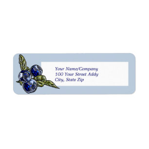 Etiqueta Blueberry