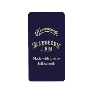 Etiqueta Blueberry Jam