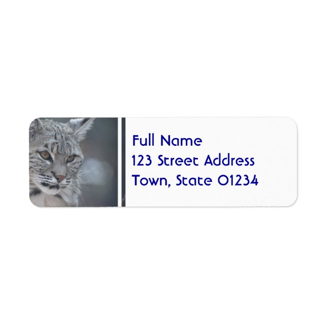 Etiqueta Bobcat asombroso (Frente)