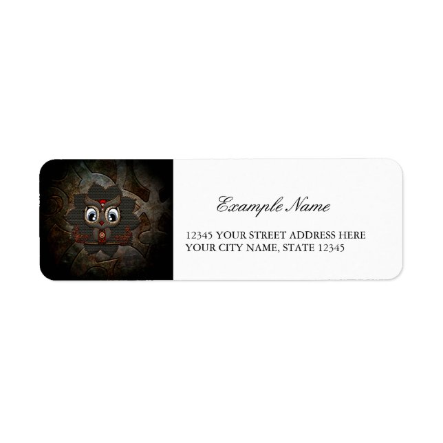 Etiqueta Bocina de vapor (Frente)