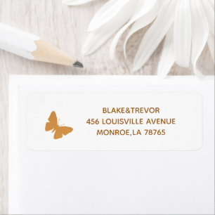 Etiqueta Boda Cake Butterflies