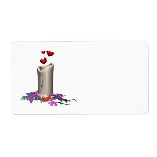 Etiqueta Boda Candle