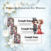 Boda de Elfo Caprichosa Steampunk