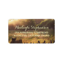 Boda de escena rústica