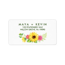 Boda de girasol de verano