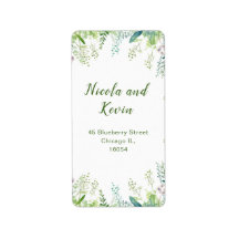 Boda de hojas de eucalipto verde
