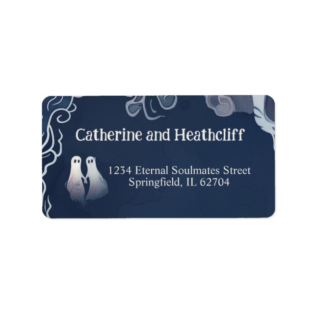 Etiqueta Boda Eternal Soulmates (Frente)