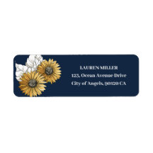 Boda floral de primavera con girasoles amarillos a