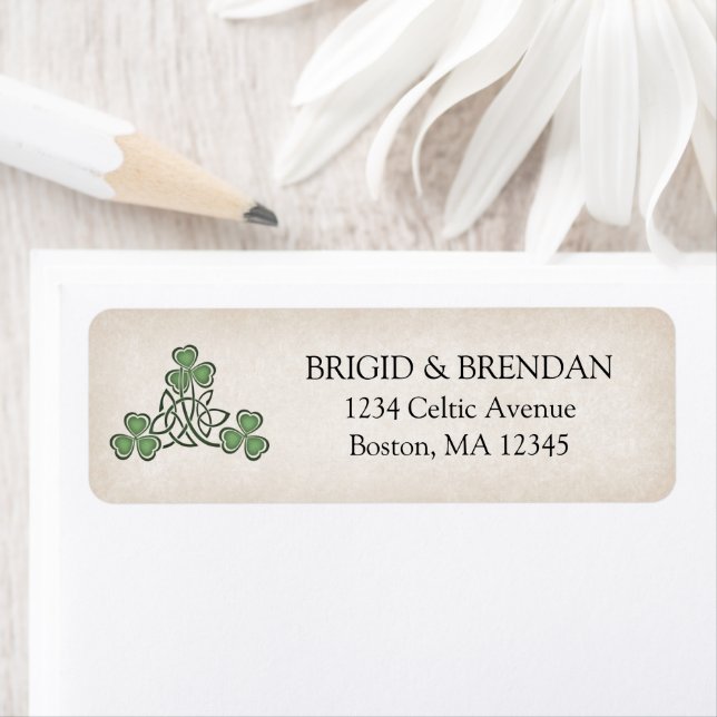 Etiqueta Boda irlandés de St. Patrick (In situ)