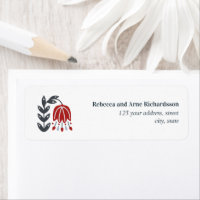 Boda PERSONALIZADO de Flor de Arte Popular Escandi