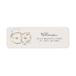 Etiqueta Boda ruso Sr. y Sra.