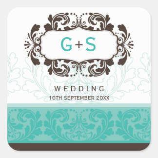 ETIQUETA BODA SQUARE: luxe 8 A