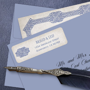 Etiqueta Boda Viking Celtic Gamer