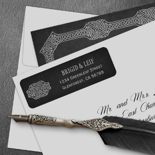 Etiqueta Boda Viking Celtic Gamer