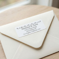 Bodas caprichosas garabatos gris y blanco 