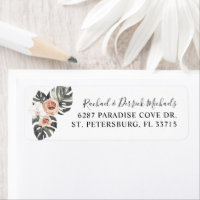 Boho Tropical Floral Beach Vibe