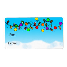 Bombillas navideñas de amarre