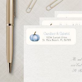 Etiqueta Bompkin Fall Boy Shower Cumpleaños