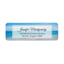 Bonita playa tropical azul