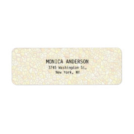 Etiqueta Bonito Estilizado Patrón de pared de piedra Llanto