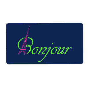 Etiqueta Bonjour