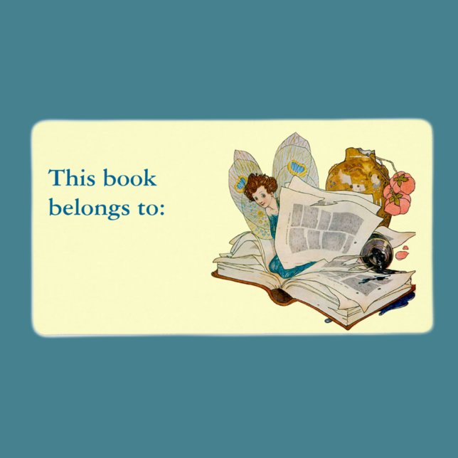 Etiqueta Bookworm Fairy (Subido por el creador)