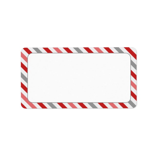 Etiqueta Borde de banda de caramelo (Frente)