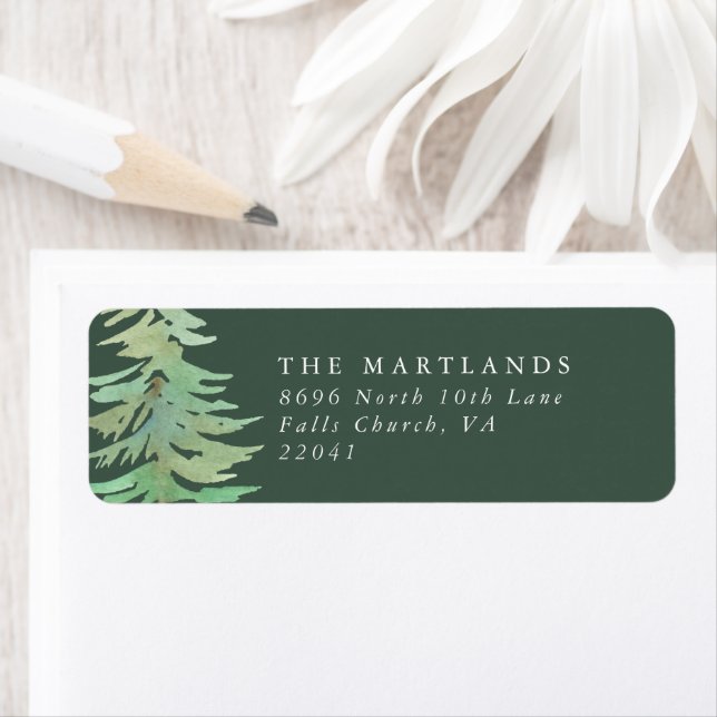 Etiqueta Bosque acuático elegante familia mínima (In situ)