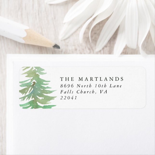 Etiqueta Bosque acuático elegante familia mínima (In situ)